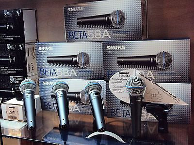 Shure BETA 58A Supercardioid Dynamic Microphone
