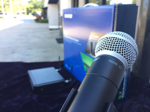 Shure SLX24 SM58 Dynamic Professional Wireless Microphone System